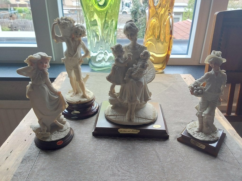beeldjes 4 stuks verzameling, Ophalen of Verzenden, Zo goed als nieuw, Mens