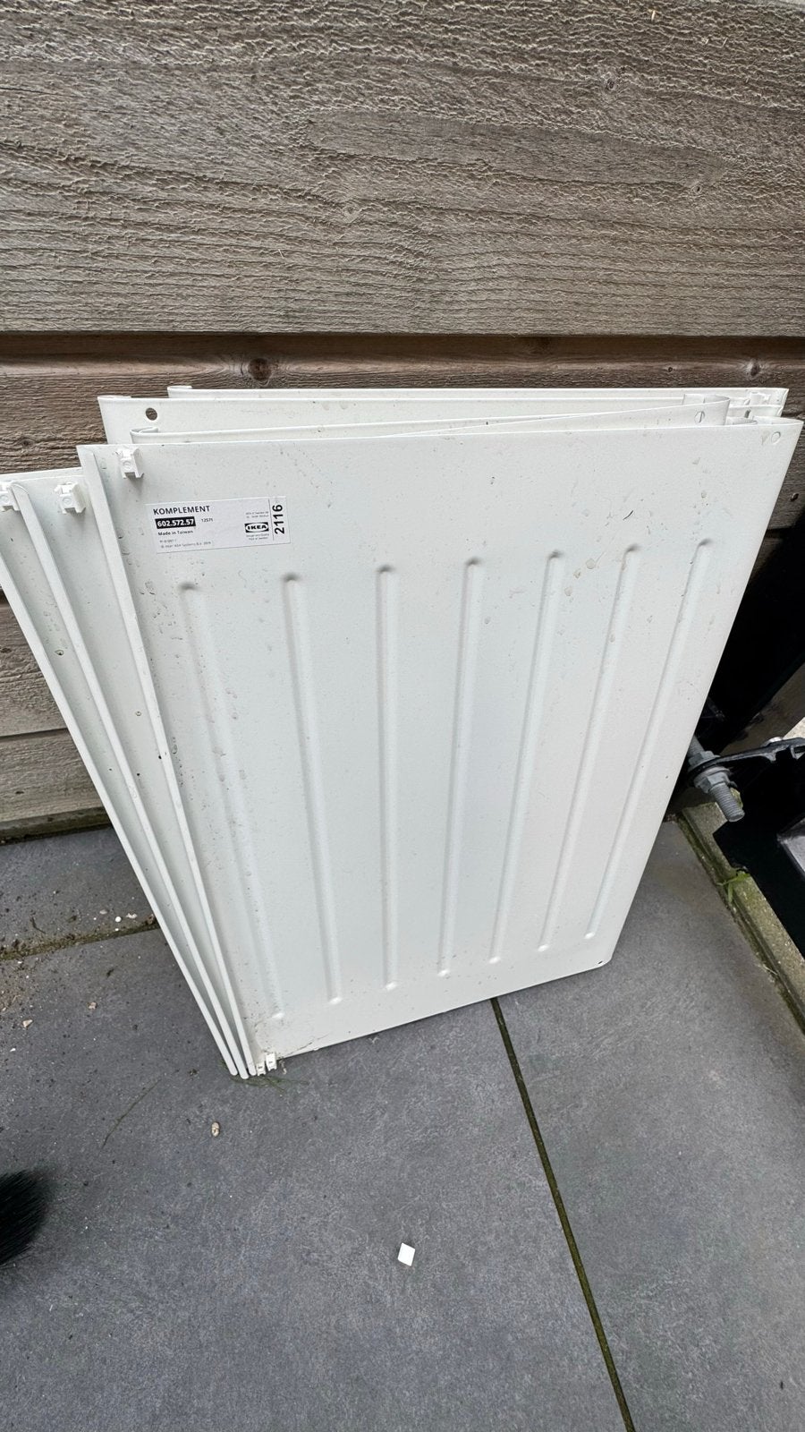 Witte IKEA PAX kledingkast met deur en planken, Ophalen, Minder dan 50 cm, Gebruikt, 150 tot 200 cm