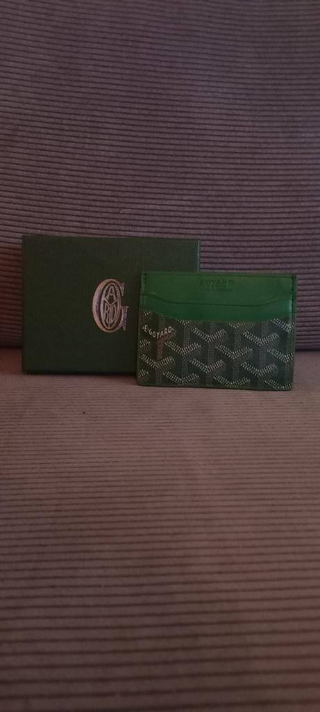 Goyard wallet groen, Ophalen of Verzenden, Zo goed als nieuw, Groen, Leer