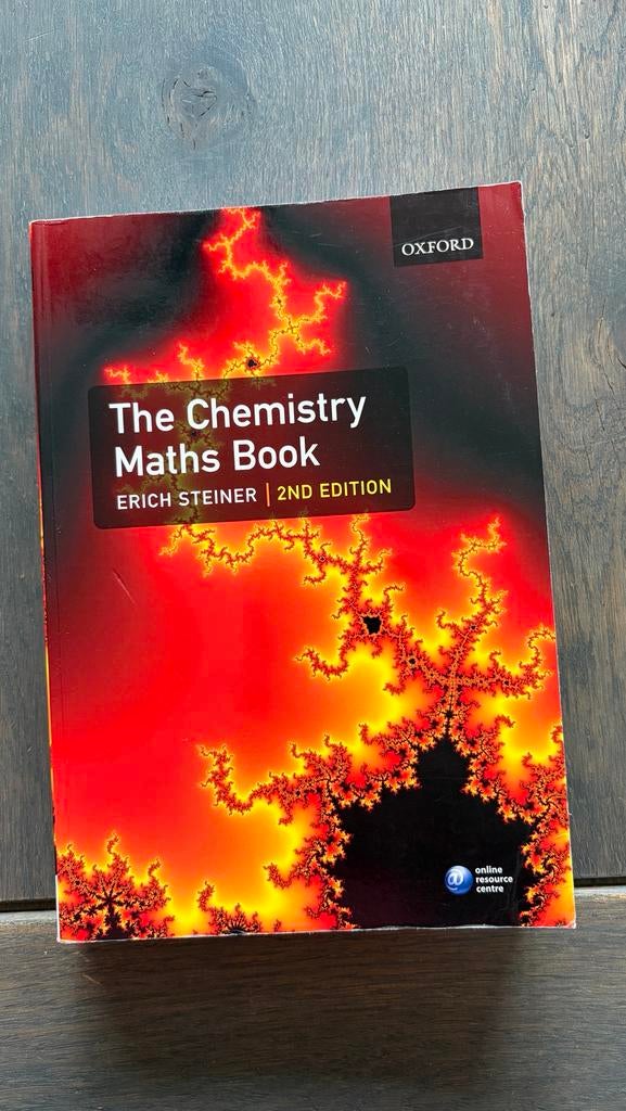 The Chemistry Maths Book - Erich Steiner (2nd Edition), Boeken, Ophalen of Verzenden, Beta, Zo goed als nieuw, WO