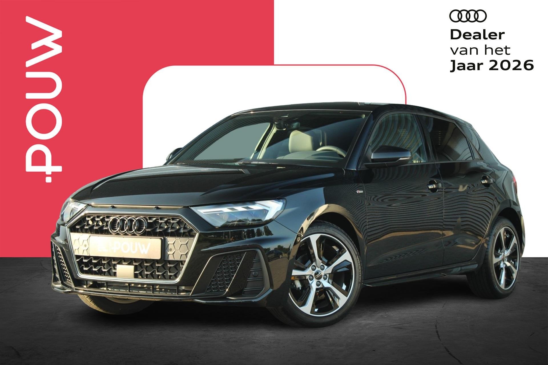 Audi A1 Sportback 25 TFSI 95pk S Edition | Achteruitrijcamer, Auto's, 12 maanden, A1, 95 pk, Leder en Stof