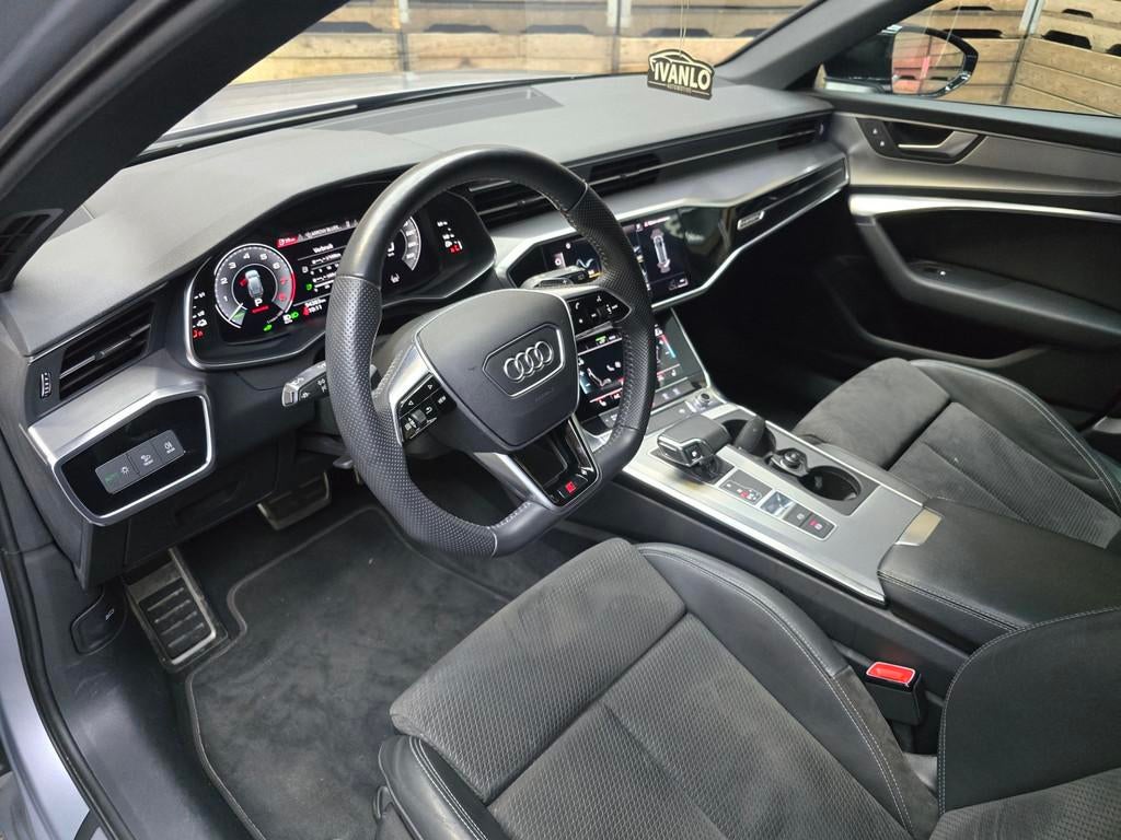 Audi A6 Avant 55 TFSI e quattro Competition S line Pano Led, Auto's, Audi, Automaat, Parkeersensor, Gebruikt, 4 cilinders