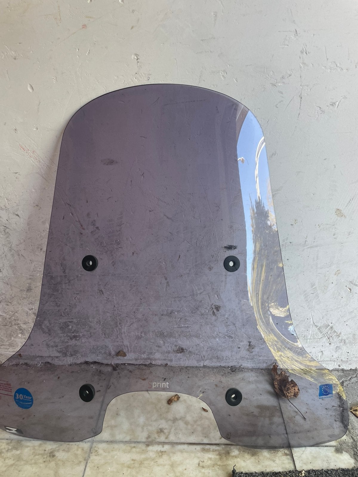 Scherm voor Vespa sprint., Ophalen, Gebruikt, Overige typen, Vespa