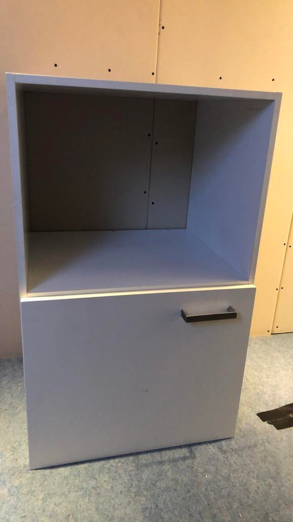 Compacte kast met open vak en deurtje, Ophalen of Verzenden, Gebruikt