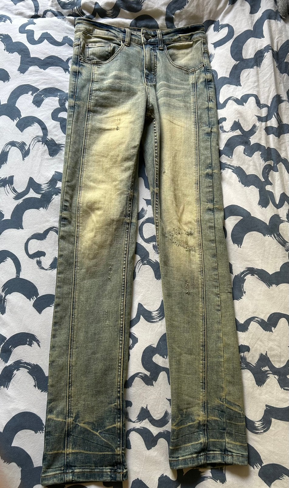 Rivero straight leg jeans, Ophalen, Nieuw, Blauw, W27 (confectie 34) of kleiner