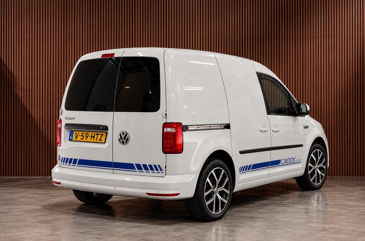Volkswagen Caddy 1.0 TSI Highline | CarPlay | Navigatie | MF, Voorwielaandrijving, Stof, Volkswagen, Wit