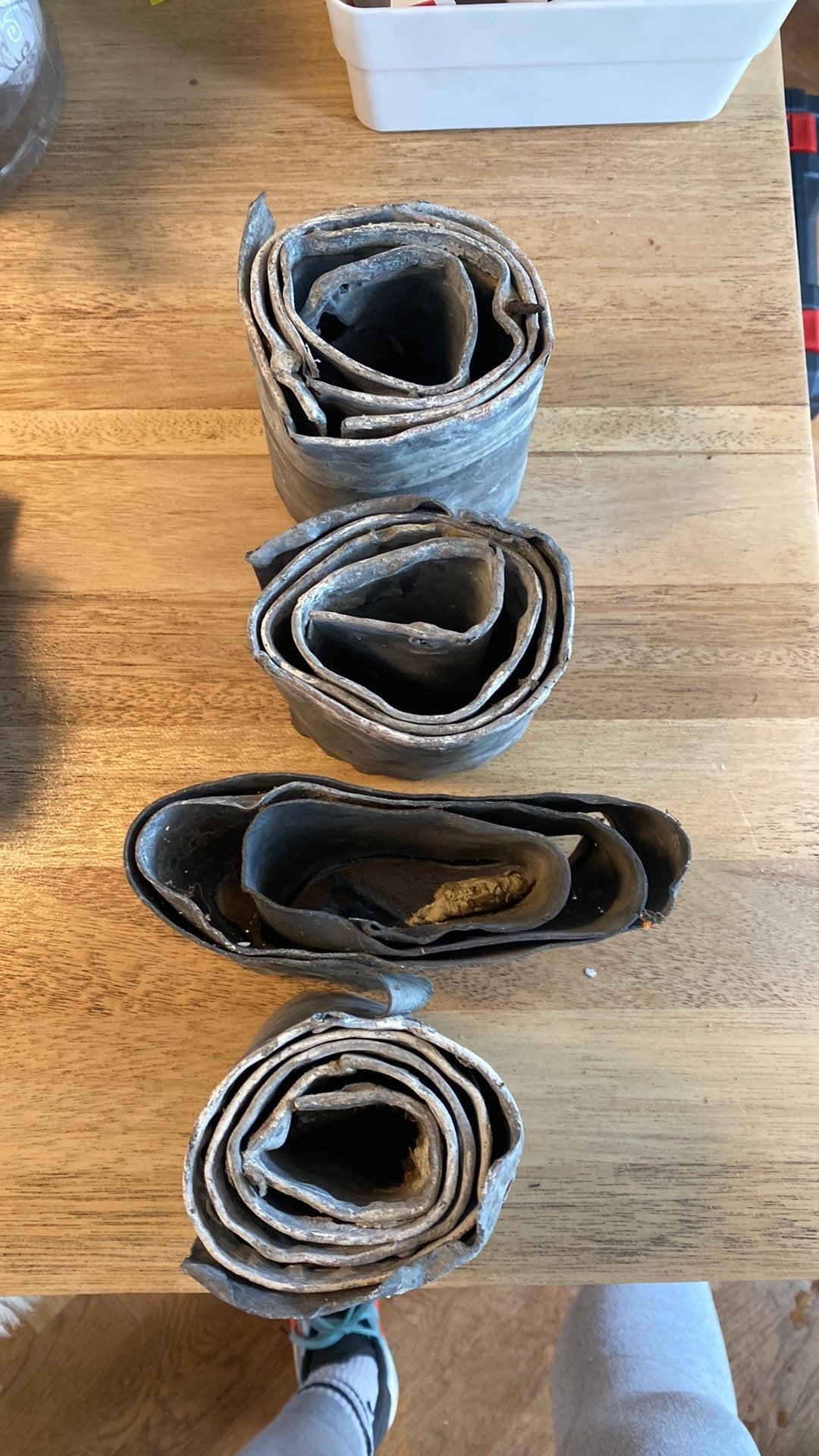 Lood rollen, Overige materialen, Gebruikt, Ophalen of Verzenden, 2 tot 4 meter