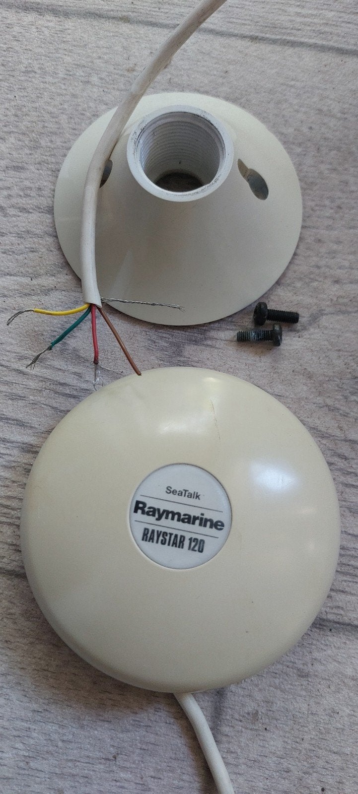 Raymarine RayStar 120 GPS/WAAS antenne | E32025, Ophalen of Verzenden, Zo goed als nieuw, Gps of Kompas