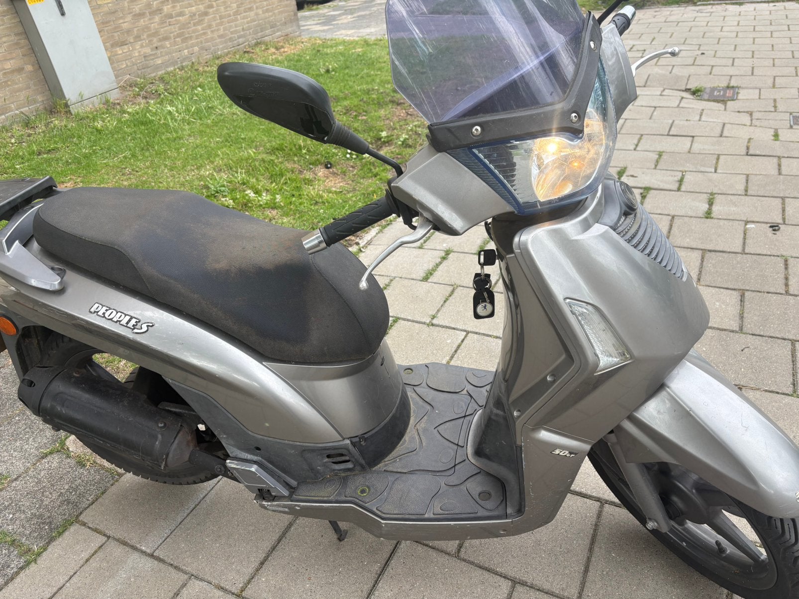 Kymco people, Fietsen en Brommers, Scooters | Kymco, Ophalen, Maximaal 45 km/u, 49 cc, Zo goed als nieuw