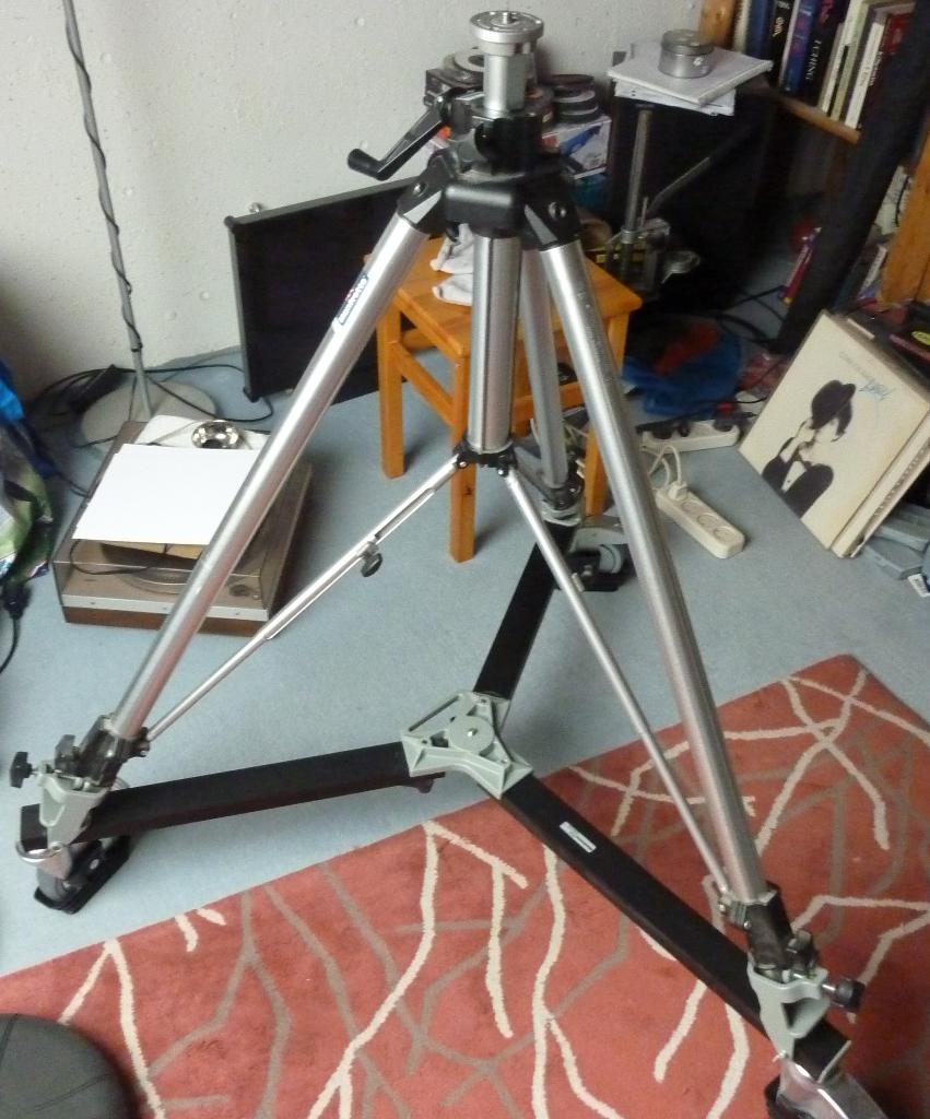 Manfrotto 114 Video Dolly Professioneel, Ophalen, Zo goed als nieuw, Minder dan 150 cm, Driepoot