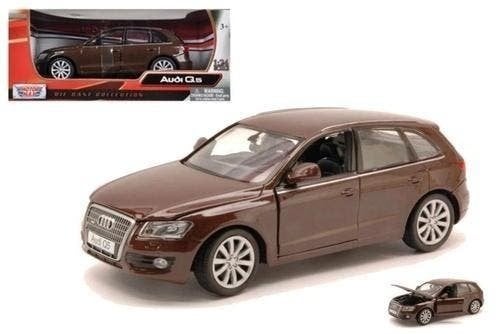 Audi Q5 Bruin metallic 1:24 MotorMax, Hobby en Vrije tijd, Modelauto's | 1:24, Hk@motormaxtoy.com, Auto, MotorMax, Nieuw