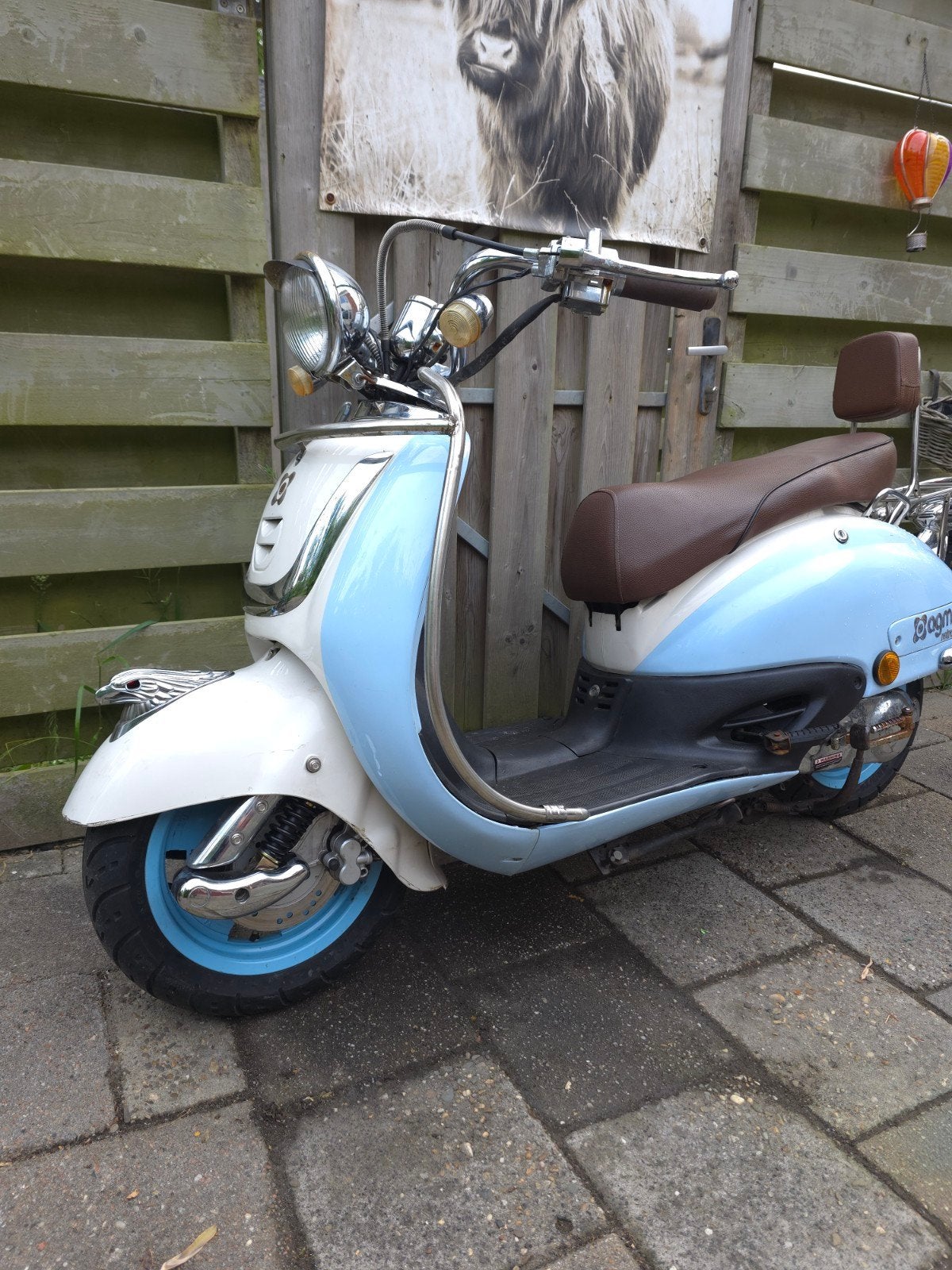 Verlaagde Retro Scooter met 80cc Cilinderkit, Ophalen of Verzenden