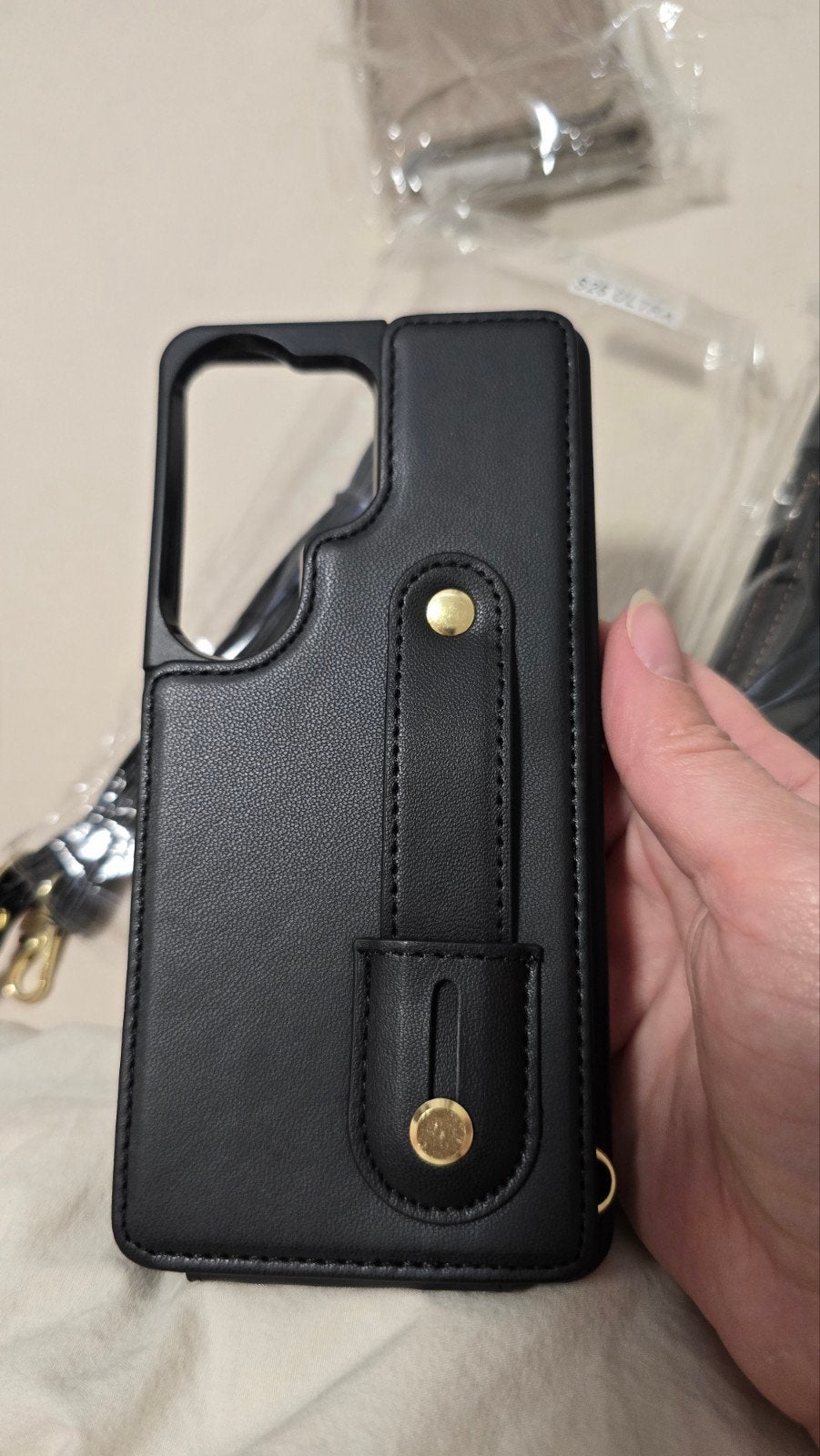 Nieuwe hoesje Samsung S26 Ultra met riempje, Ophalen of Verzenden, Nieuw