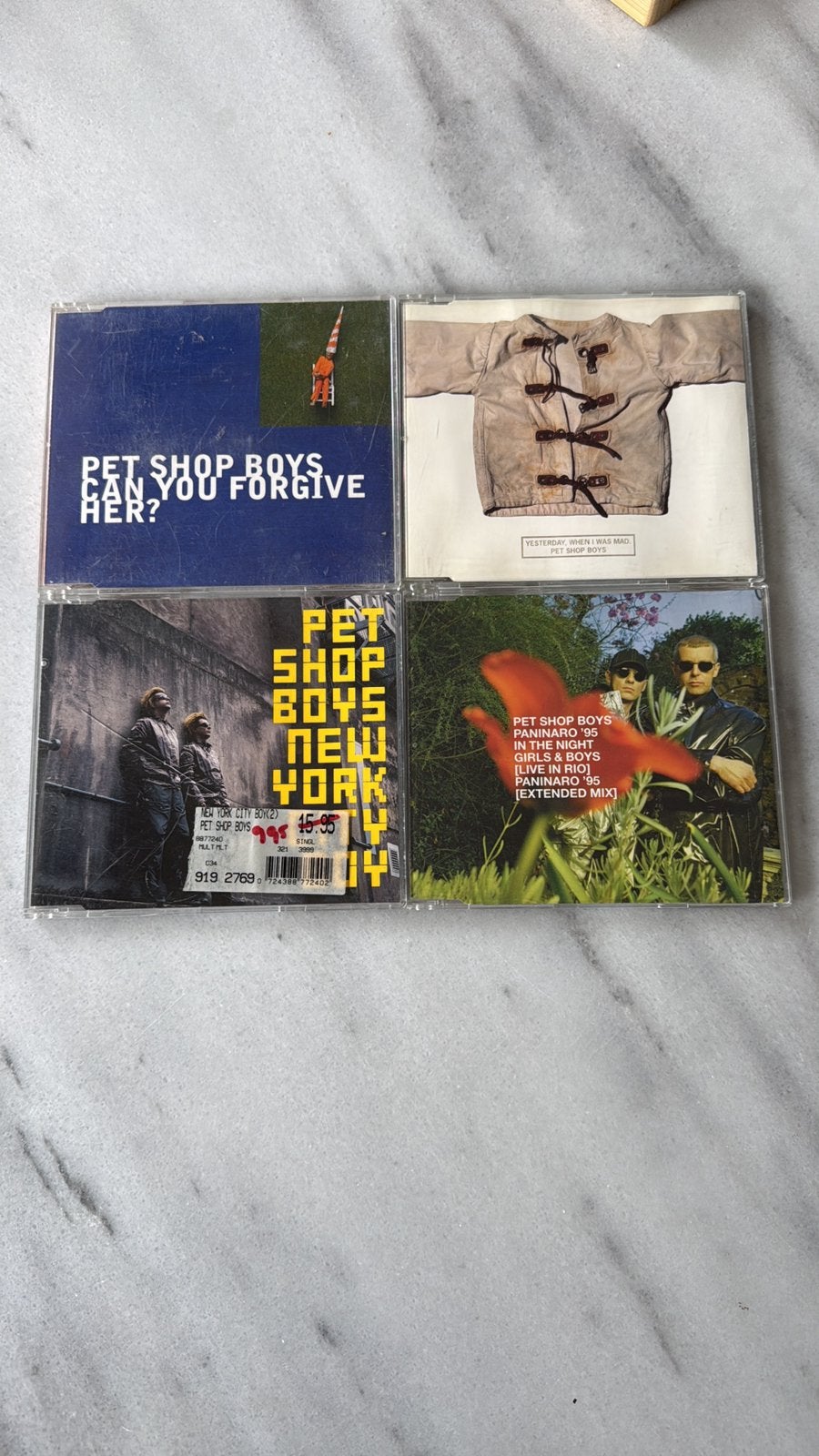 Pet shop Boys (gerelateerde) maxisingles, Cd's en Dvd's, Cd's | Dance en House, Ophalen of Verzenden, Zo goed als nieuw, Disco