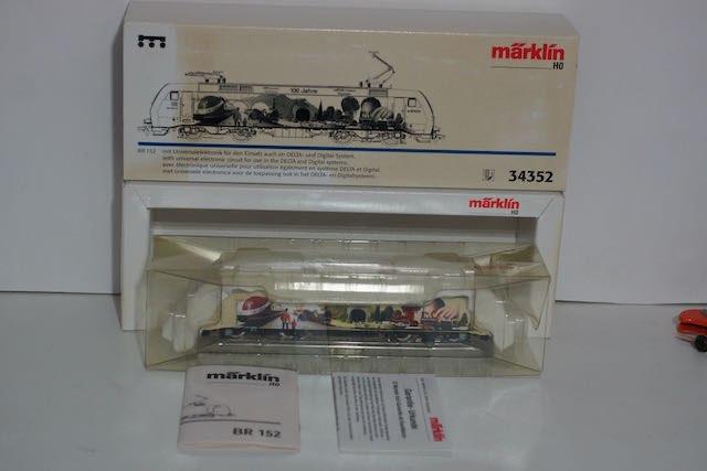 Märklin H0 34352 BR 152 "100 Jaar Märklin Museum", Wisselstroom, Locomotief, Nieuw, Ophalen of Verzenden