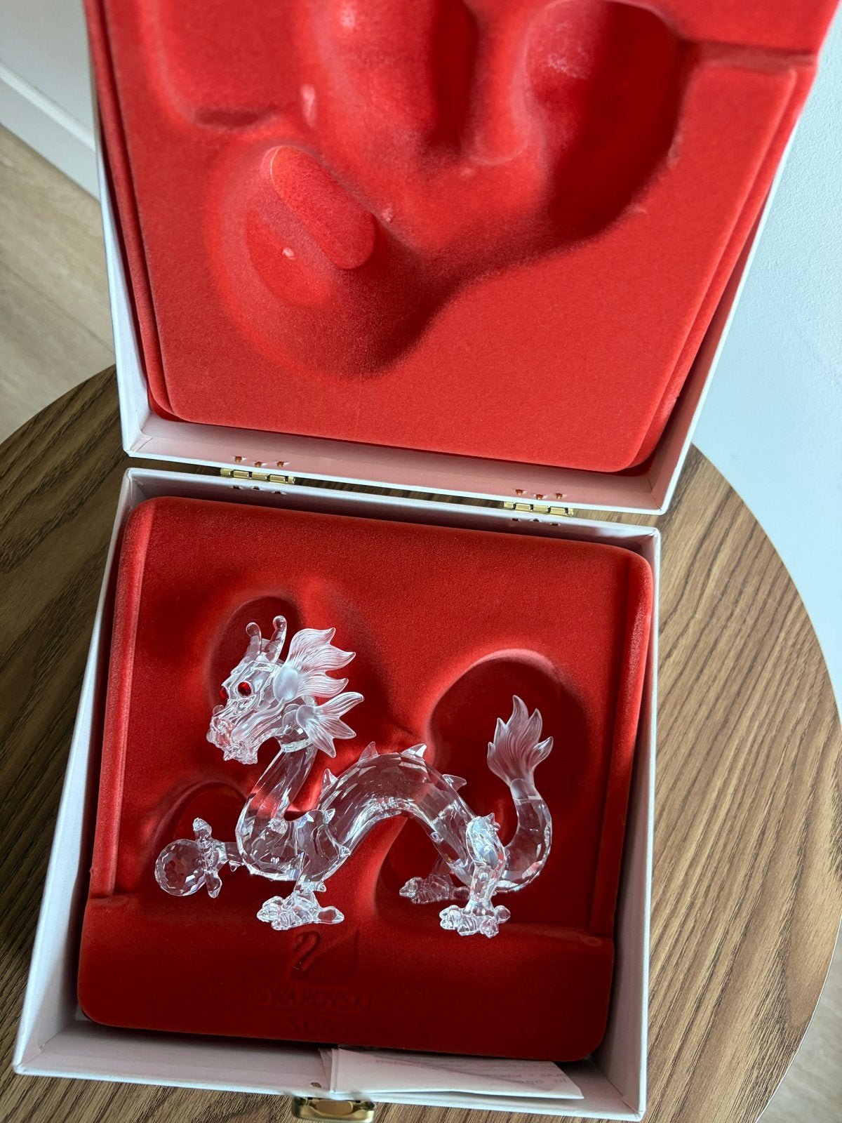 Swarovski SCS Draak 1997 Fabulous Creatures – originele doos, Verzamelen, Ophalen of Verzenden, Zo goed als nieuw, Figuurtje