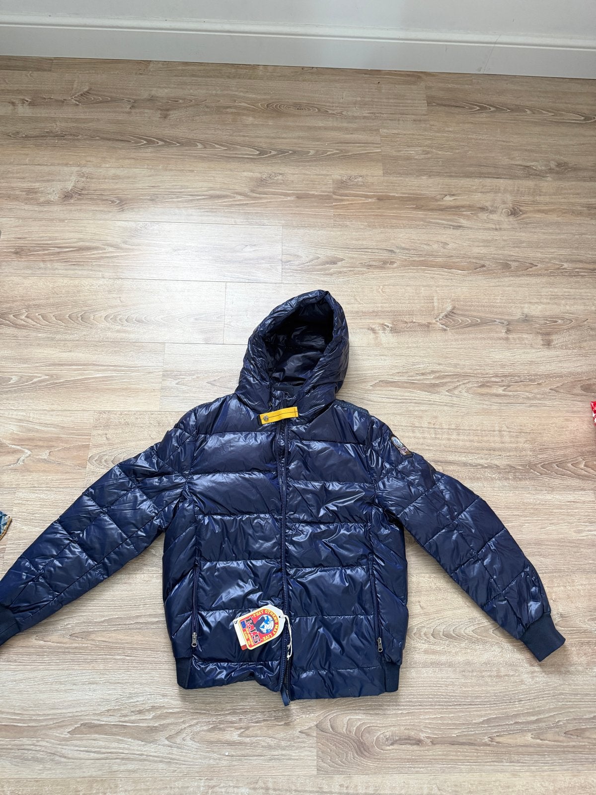 Parajumpers Sheen donsjack - Maat S - Nieuw met labels, Kleding | Heren, Ophalen of Verzenden, Nieuw, Maat 46 (S) of kleiner, Blauw