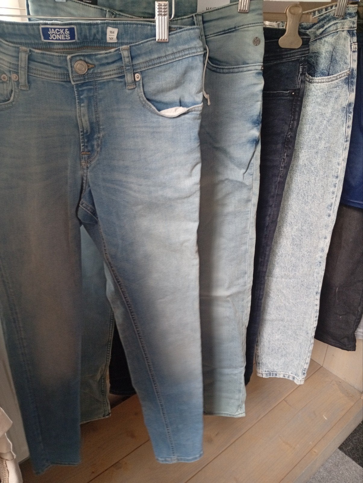 4 Jack & Jones jeans maat 146, Ophalen of Verzenden, Gebruikt, Jack & Jones, Jongen