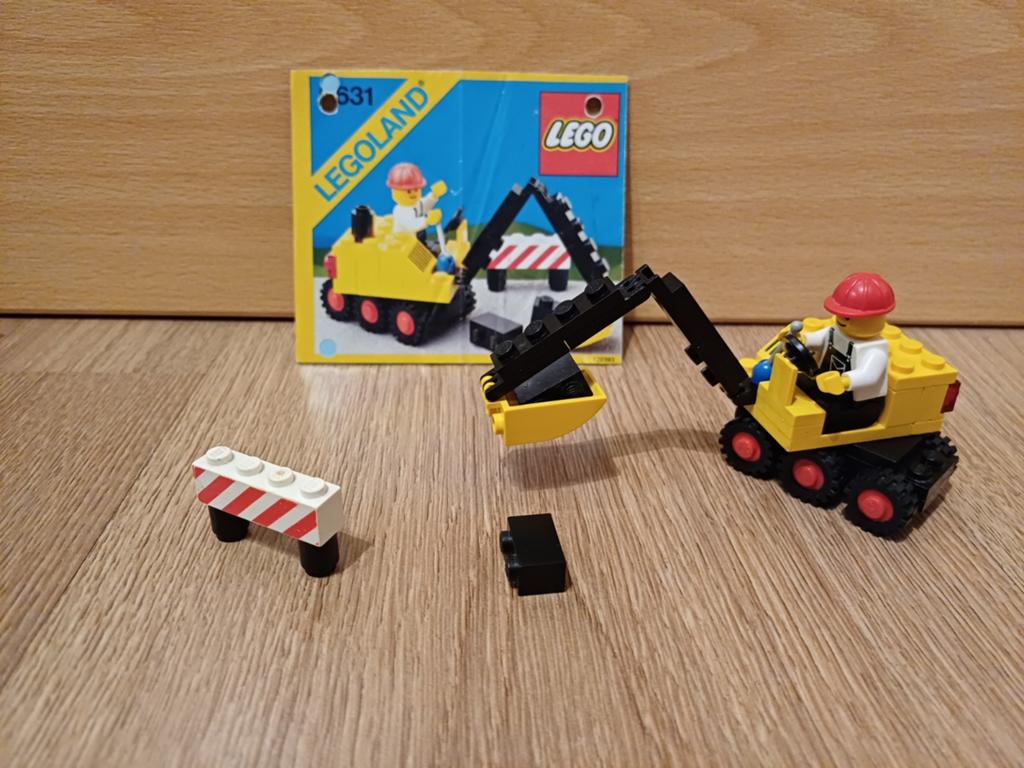 Lego 6631 graafmachine, Ophalen, Gebruikt, Lego, Compleet