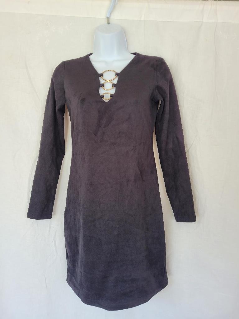 Stoere zwarte jurk mt S/.M merk Giorgia, Kleding | Dames, ., Zwart, Ophalen of Verzenden, Zo goed als nieuw
