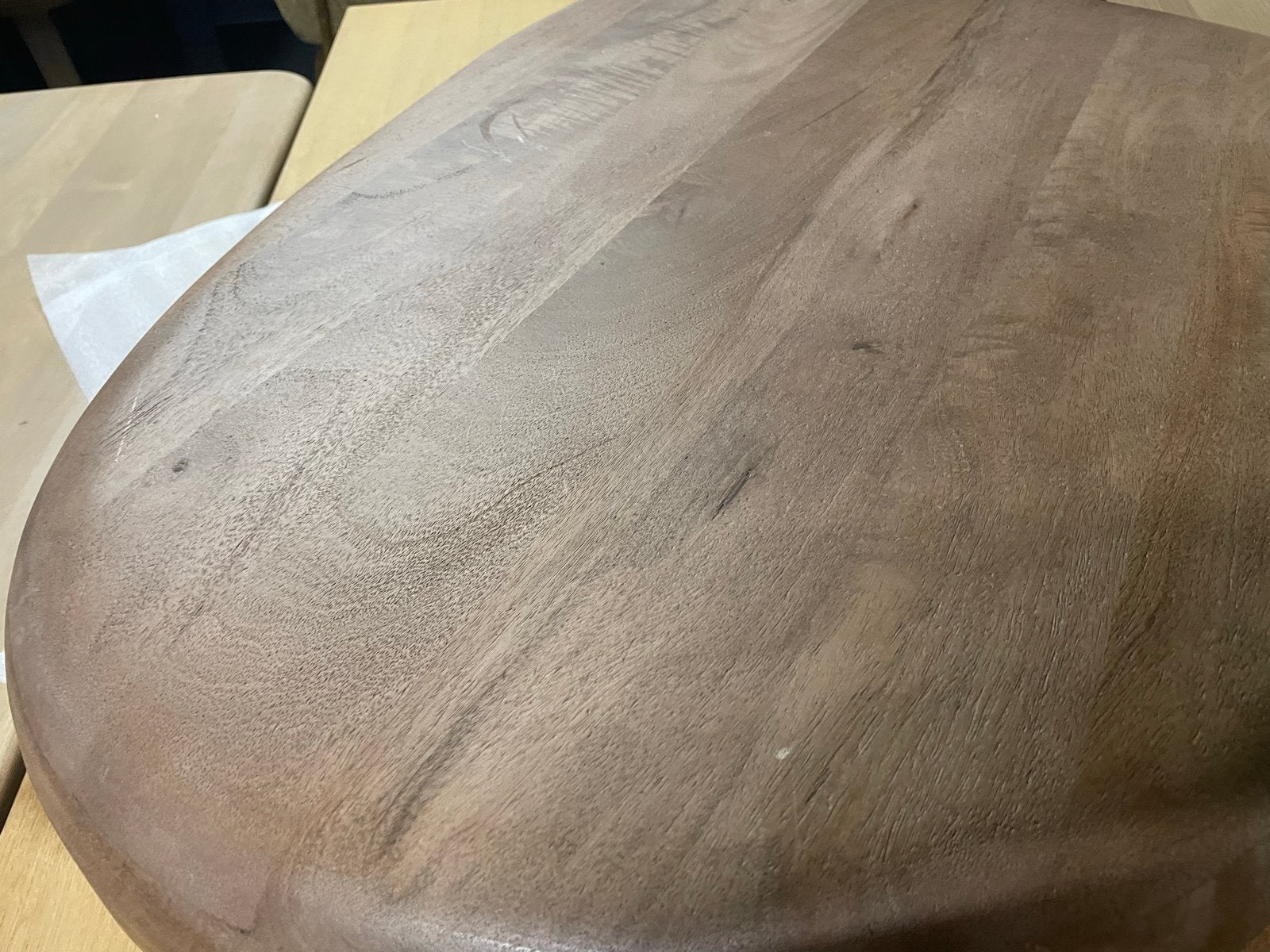 Kabo Draaibare Tafelblad organisch  Natuurlijk Mango Hout, Ophalen, Nieuw, X, Overige vormen
