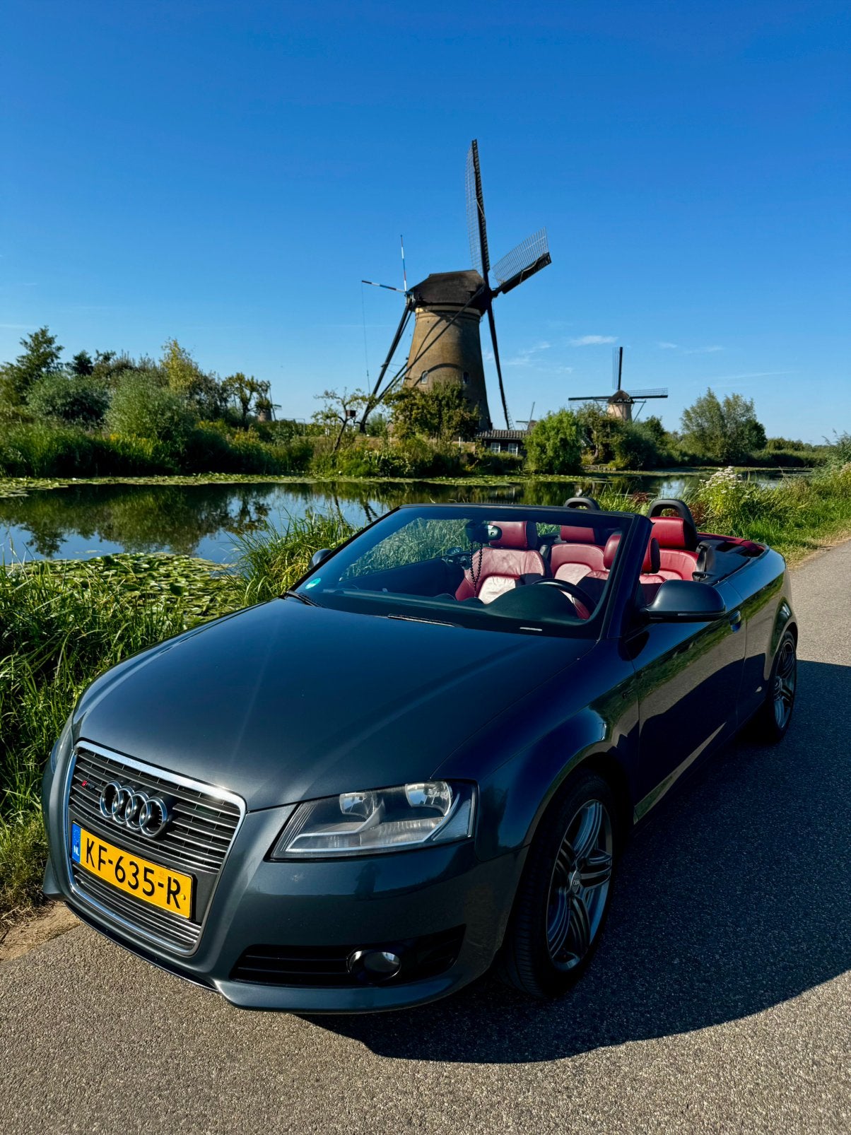 Audi A3 1.8 Tfsi Cabriolet 118KW 2008 Grijs-stoelverwarming, Auto's, Audi, Voorwielaandrijving, 4 cilinders, Cabriolet, 14 km/l