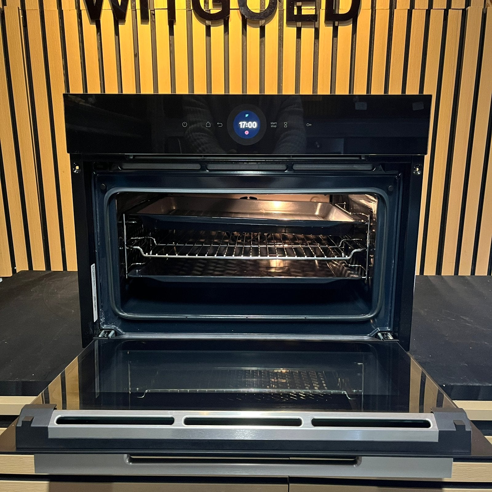 Nieuwste model Bosch solo oven met wifi 45cm hoog, Ophalen, 45 tot 50 cm, 60 cm of meer, Bosch