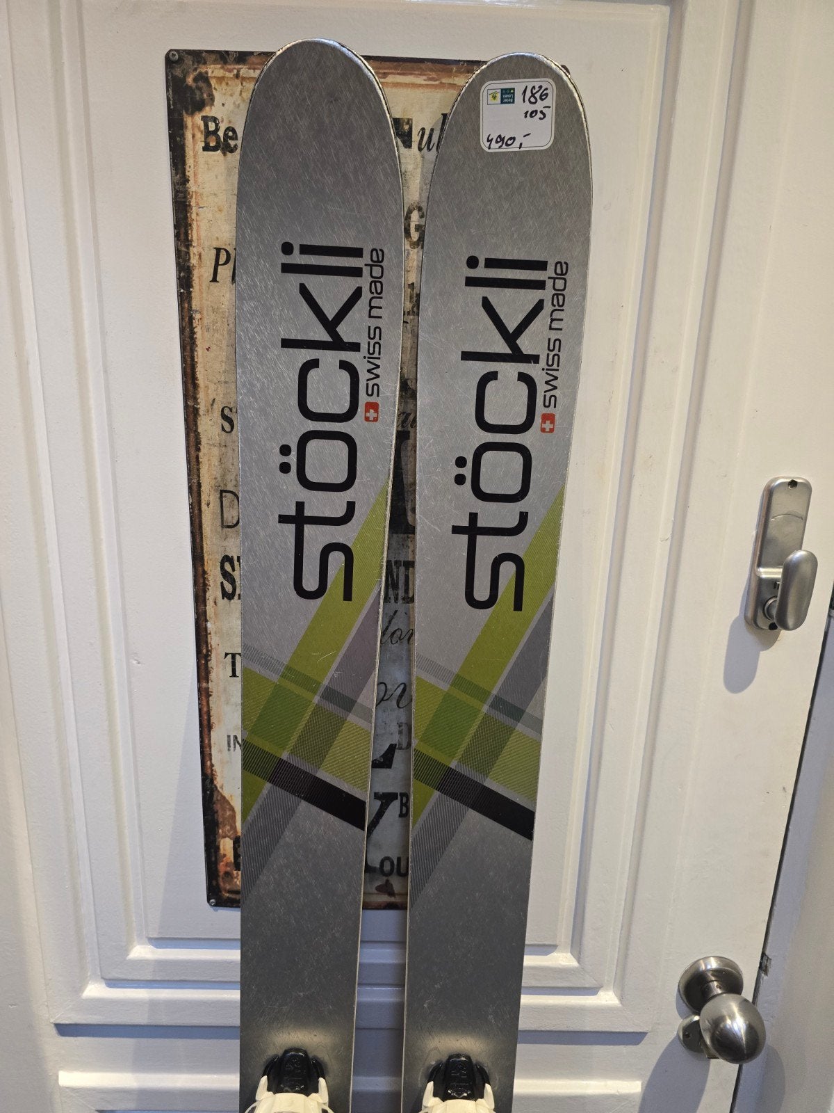 186cm STOCKLI STOMRIDER 105 freeride voor kenners, Overige merken, Stockli, 180 cm of meer, Ophalen of Verzenden