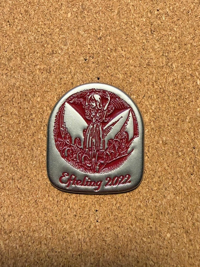 Efteling Pin | Jaarpin 2022 Indische Waterlelies | EPP 441, Verzamelen, Efteling, Verzenden, Zo goed als nieuw, Button of Speldje