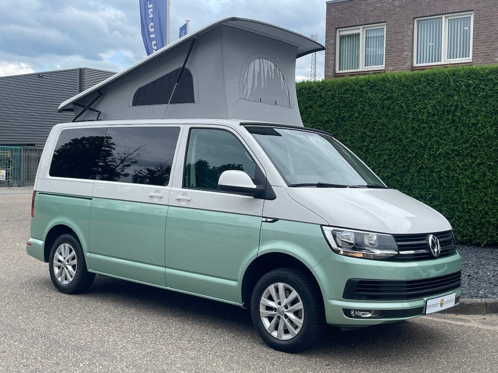 Volkswagen Transporter T6 L1 4-persoons buscamper / NIEUWE C, Caravans en Kamperen, Campers, Elektrische ramen, Volkswagen, Reservewiel