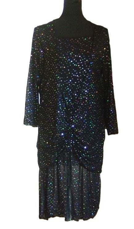 Glittery Slaapjurkje met Vestje - Feestelijke Set, Onbekend, Ophalen of Verzenden, Zo goed als nieuw, Maat 38/40 (M)