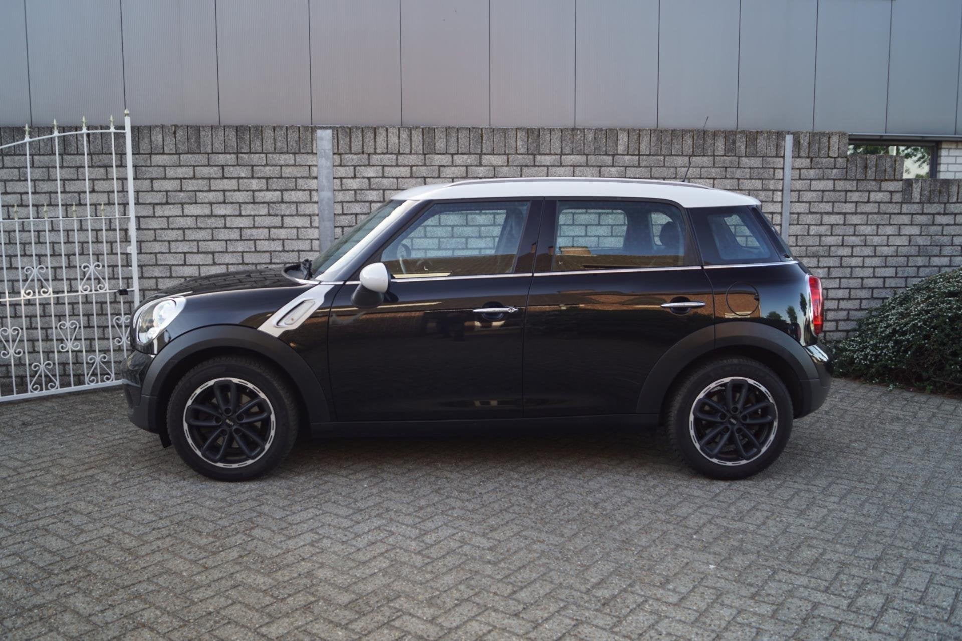 Mini Mini Countryman 1.6 Cooper Chily 123 PK Half Leder Spor, Voorwielaandrijving, Gebruikt, LED verlichting, Leder en Stof