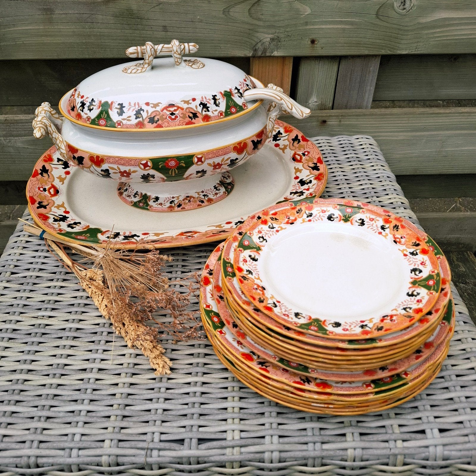 Antiek Ashworth Brothers Hanley servies, Antiek en Kunst, Ophalen