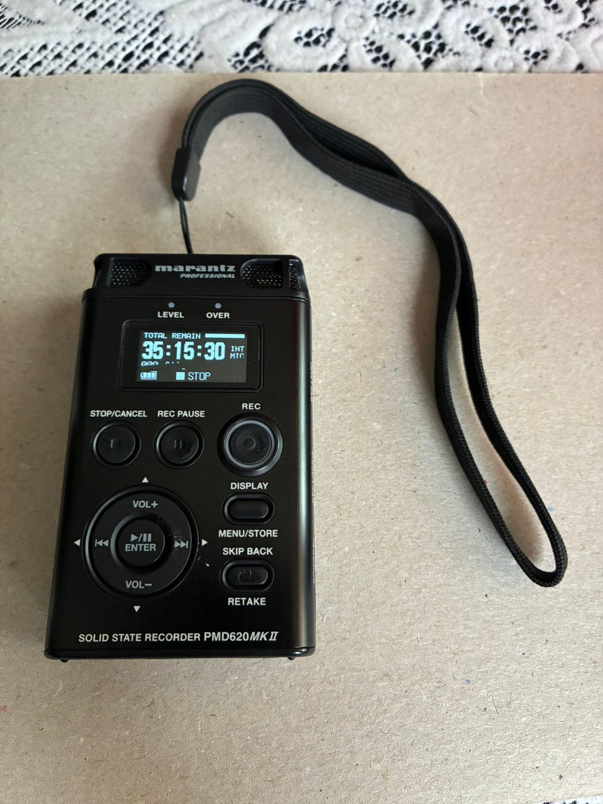 Solid state recorder PMD620 MK kleine recorder marantz, Ophalen of Verzenden, Zo goed als nieuw, Audio