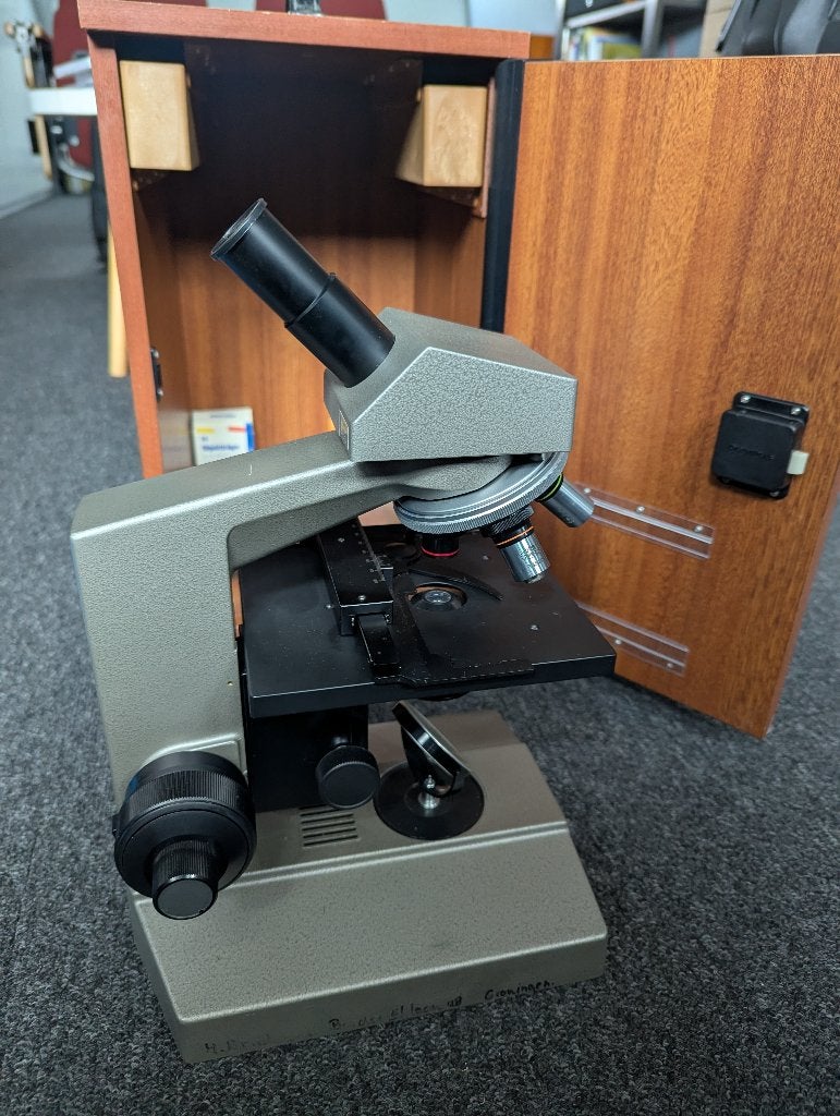 Olympus microscoop CH, Ophalen, Gebruikt, 400x tot 1000x, Biologische microscoop