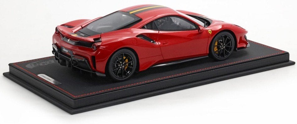 Ferrari 488 Pista Rood 1:18 P18145A7 BBR PRE-ORDER, Ophalen of Verzenden, Nieuw, Auto, Overige merken