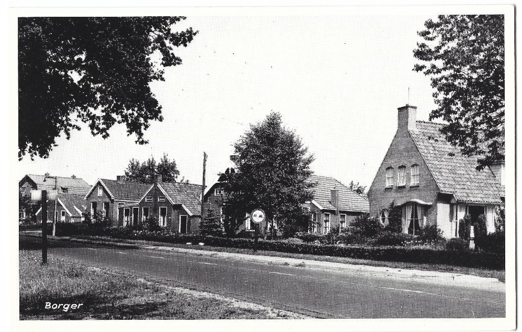 Borger, Verzenden, 1940 tot 1960, Ongelopen, Drenthe