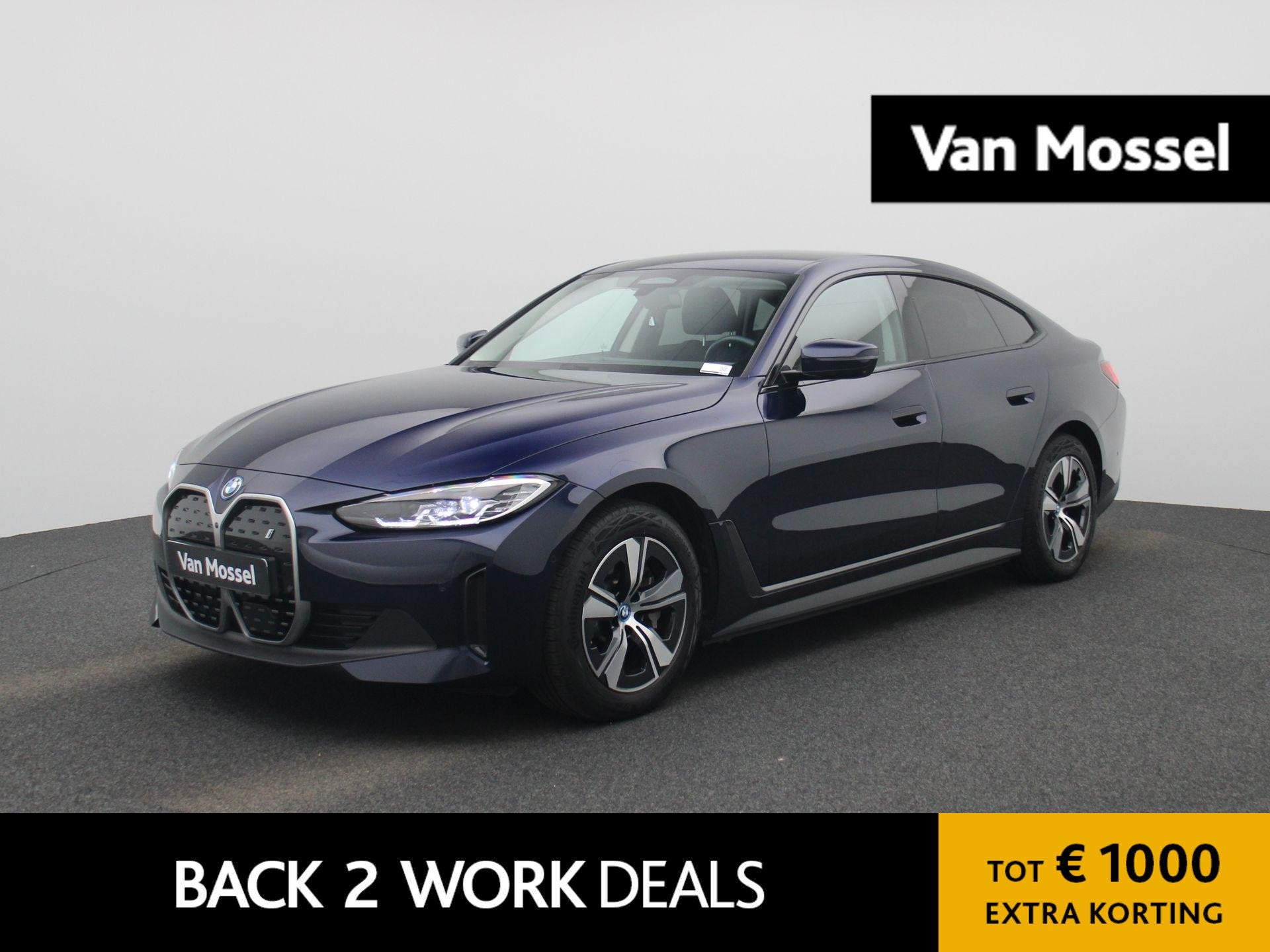 BMW i4 eDrive40 | Automaat | Apple Carplay | Camera | Parkee, Auto's, 12 maanden, Gebruikt, 340 pk, 2125 kg