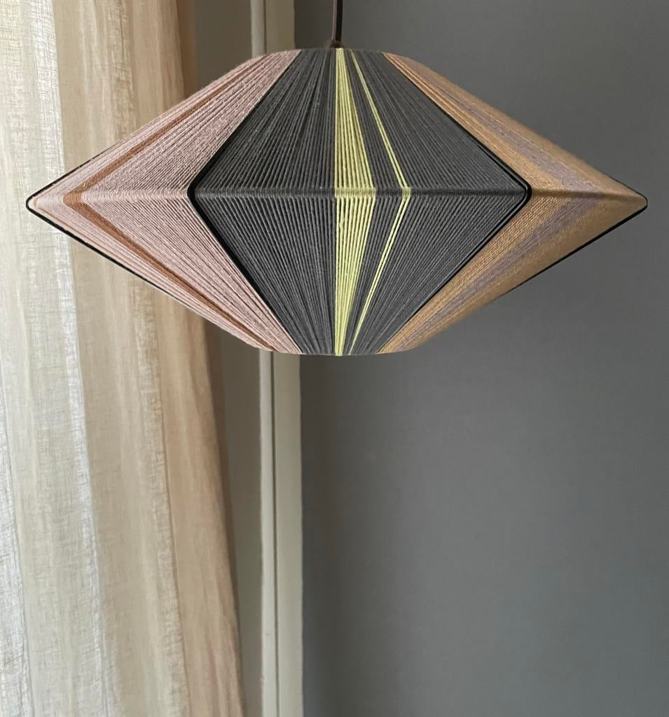 Geweven bonbon lampenkap, Ophalen of Verzenden, Nieuw, Rond, Minder dan 25 cm