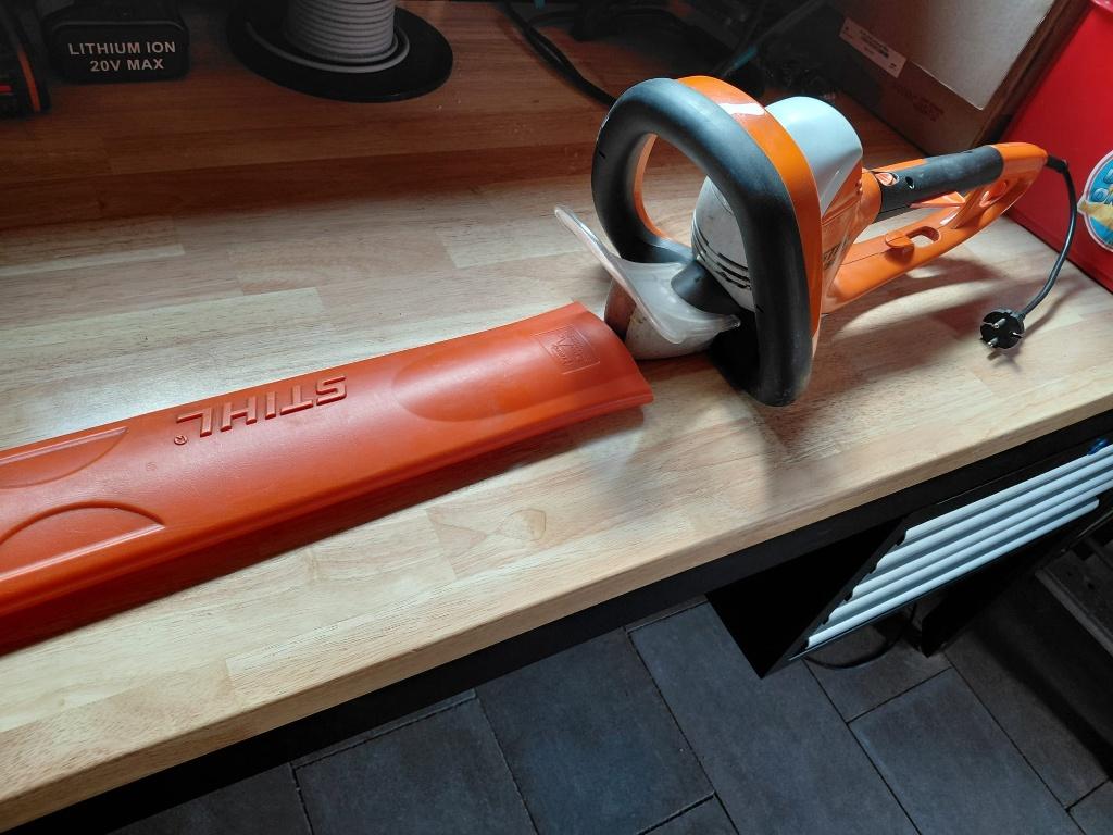 heggenschaar elektrisch Stihl HSE 71 60 cm, Ophalen, Gebruikt, Elektrisch, Stihl