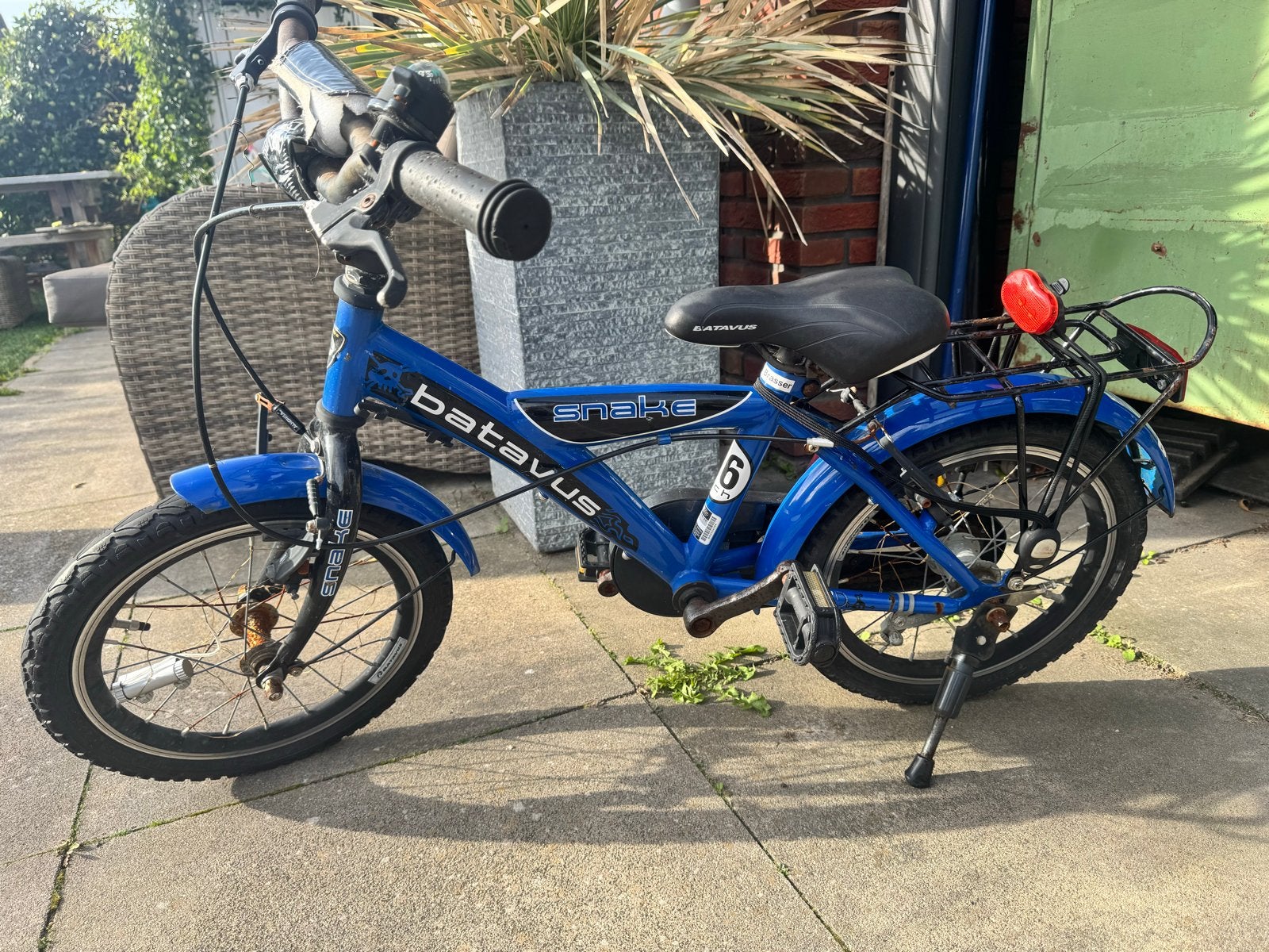 Batavus Snake 16 inch kinderfiets - opknapper, Fietsen en Brommers, Ophalen of Verzenden, Gebruikt, 16 tot 20 inch