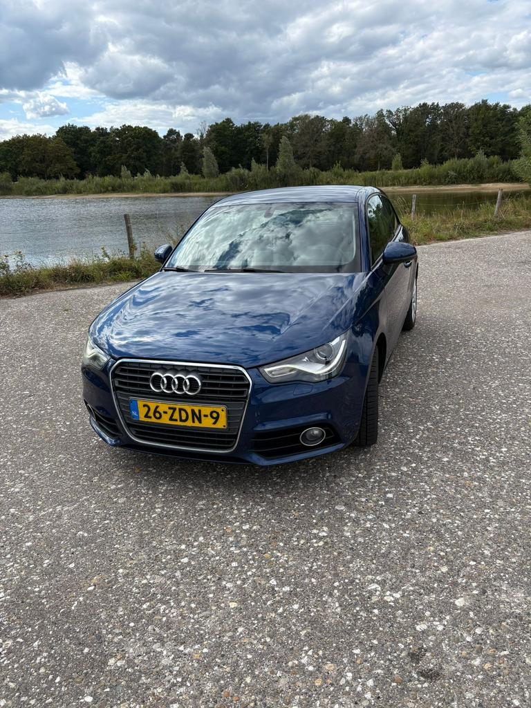 Audi A1 1.4 TFSI 100KW 2012 Blauw, Auto's, Voorwielaandrijving, A1, Origineel Nederlands, 1200 kg