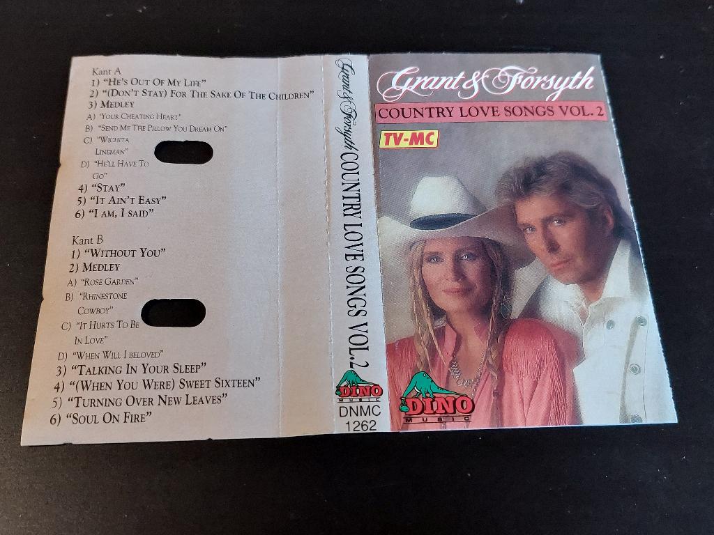 GUYS 'N DOLLS - COUNTRY LOVE SONGS VOL. 2 (MC), 1 bandje, Ophalen of Verzenden, Zo goed als nieuw, Origineel