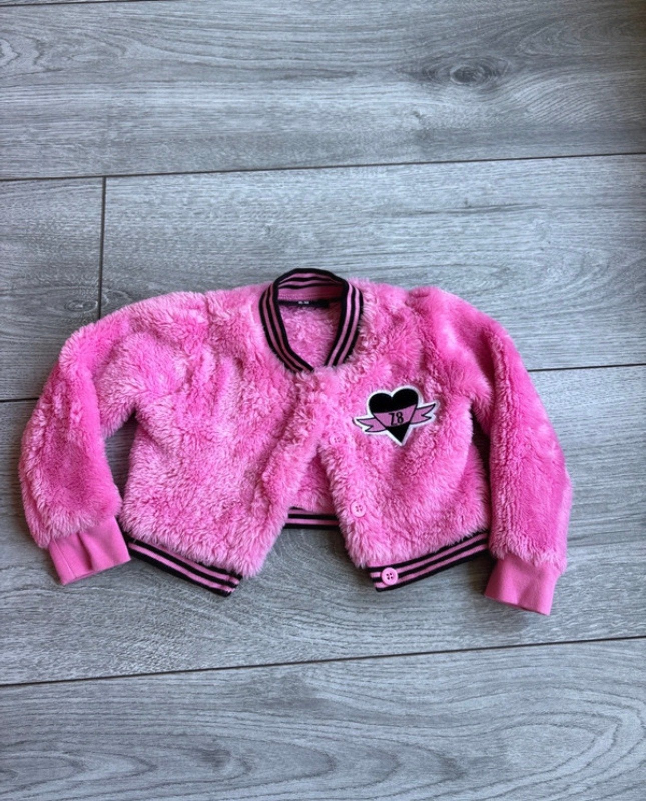 Z8 Roze Teddy Jasje Maat 92, Ophalen of Verzenden, Zo goed als nieuw, Meisje, Jas
