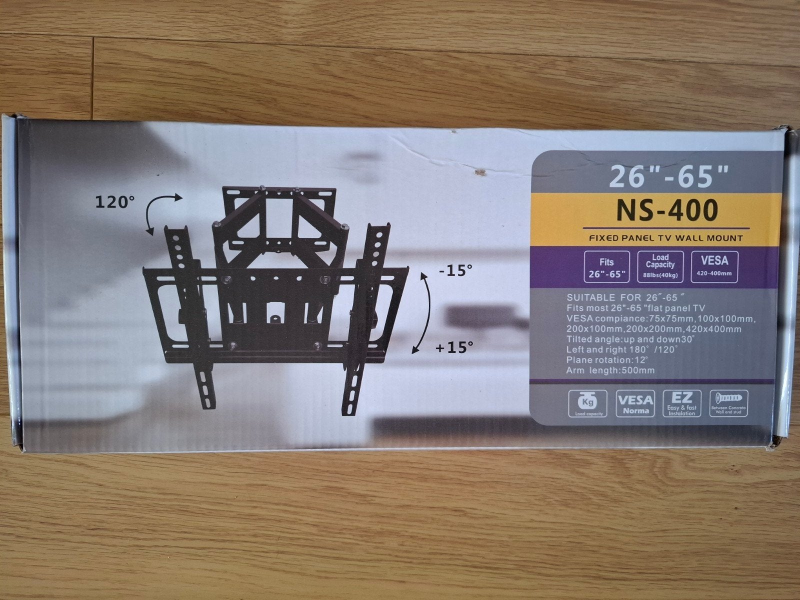 Te koop, nieuw verstelbaar muurbeugel tv, Ophalen, Nieuw