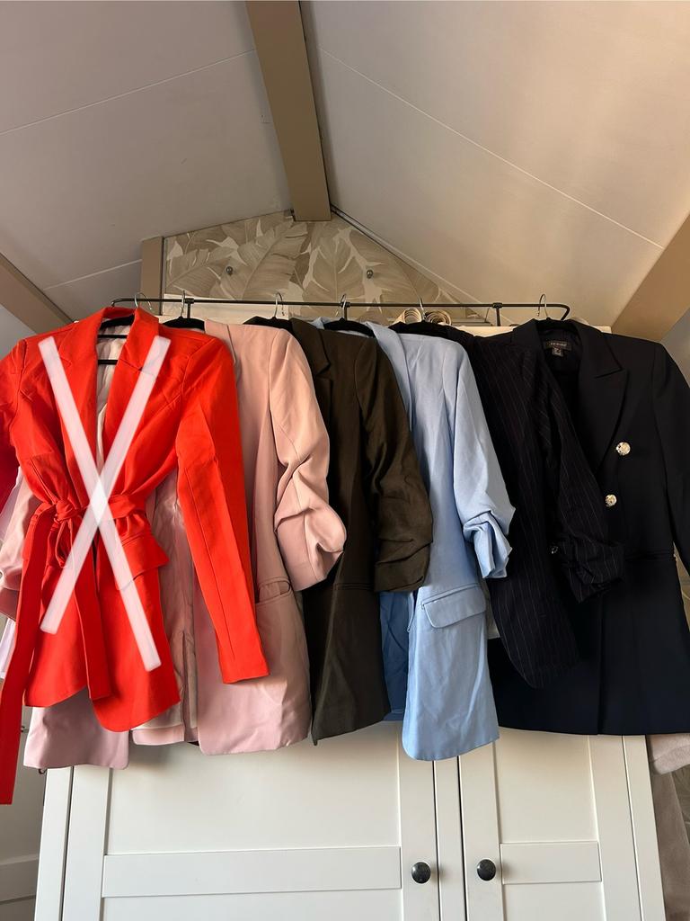 5x nieuw/ZGAN blazers maat XS/S o.a. H&M, Primark, Ophalen of Verzenden, Zo goed als nieuw, Maat 34 (XS) of kleiner, Blauw