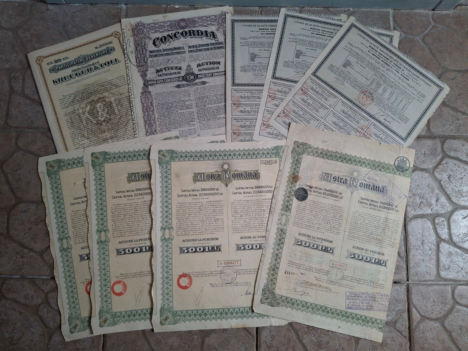 Historische aandelen en obligaties - Diverse collectie, Ophalen of Verzenden, Aandeel