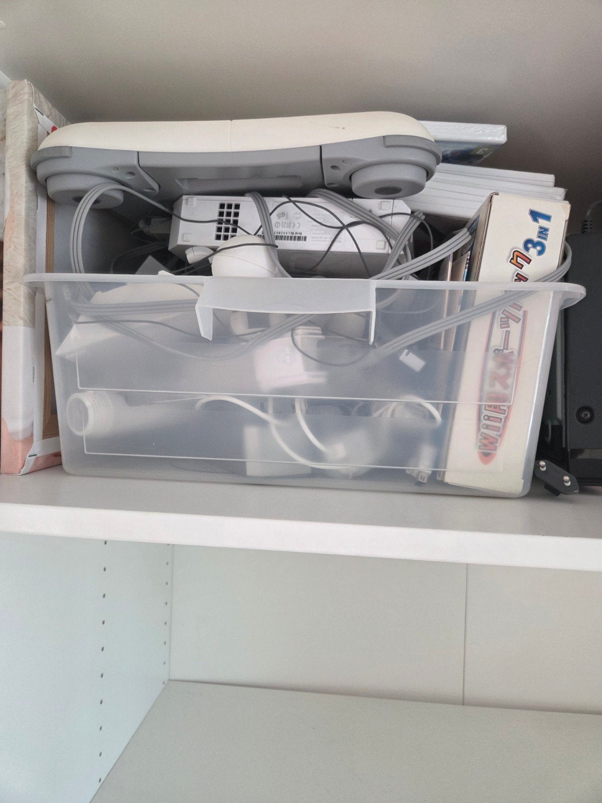Wii console met veel accessoires en spellen, Ophalen of Verzenden, Gebruikt, Met 3 controllers of meer, Met stuurtje
