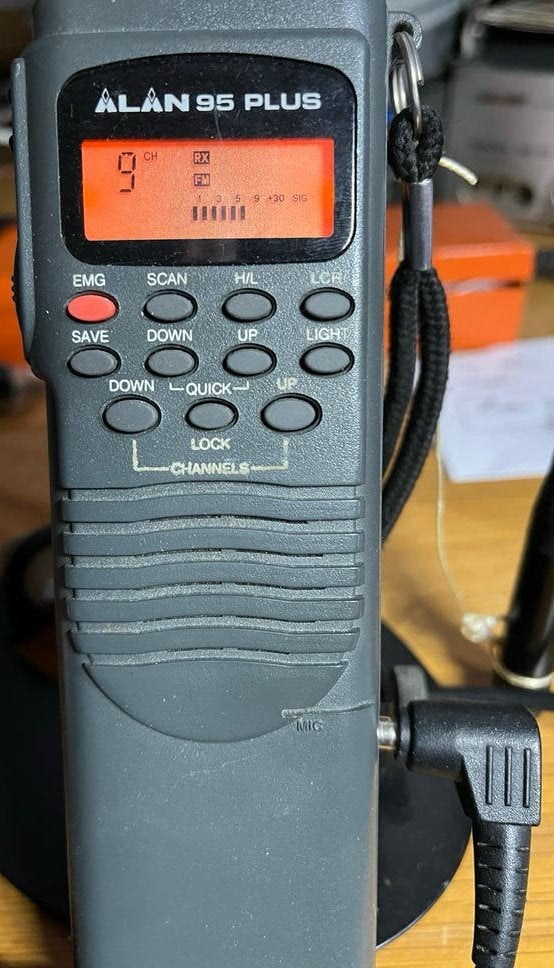 Midland Alan 95 Plus Portofoon, Verzenden, Gebruikt, 2 to 5 km, Portofoon of Walkie-talkie