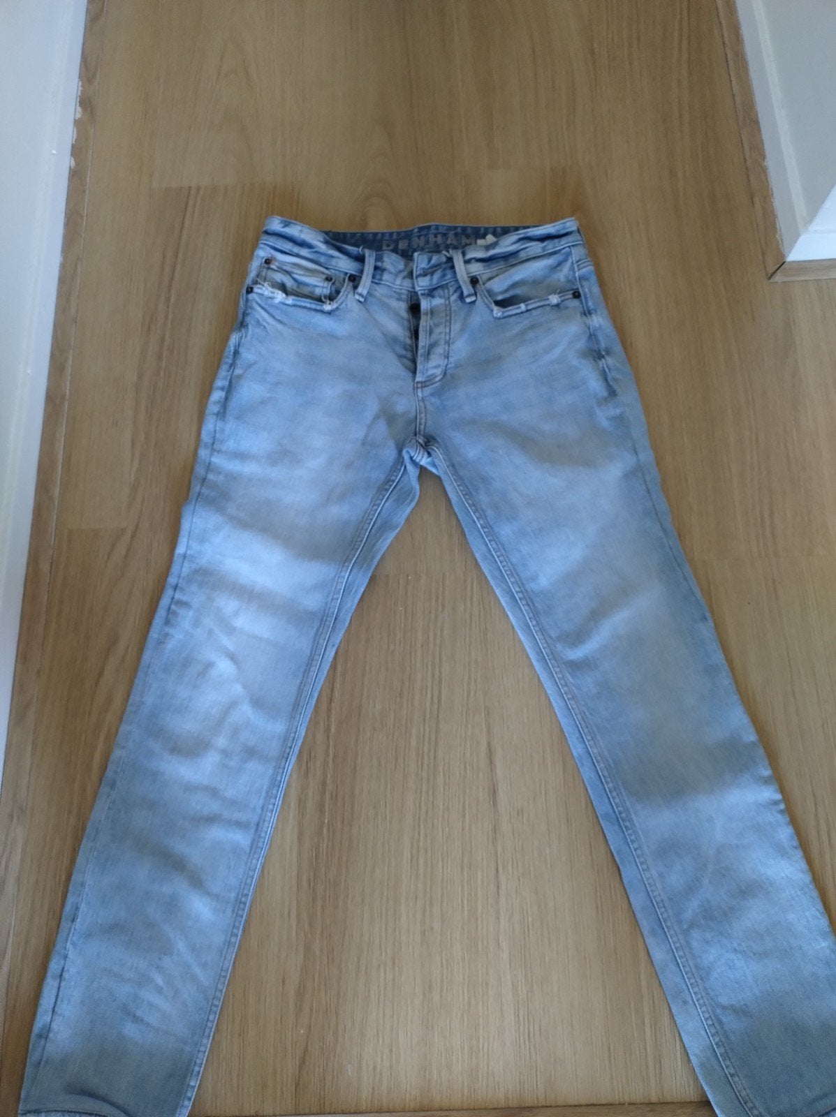 Denham Razor Jeans - Lichtblauw, W30, Blauw, W32 (confectie 46) of kleiner, Ophalen of Verzenden, Zo goed als nieuw
